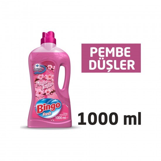 Bingo Fresh Yüzey Temizleyici Pembe Düşler 1 lt