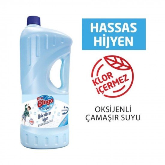 Bingo Oksijen Çamaşır Suyu Çam Kokulu 1852 Ml