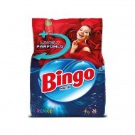 Bingo Renkli Toz Çamaşır Deterjanı 4 kg Bingo Renkli Toz Çamaşır Deterjanı 4 kg