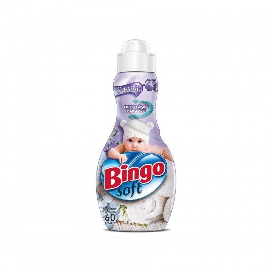 Bingo Soft Konsantre Çamaşır Yumuşatıcısı Sensitive 1440 ml