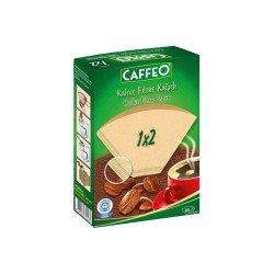 Caffeo Kahve Filtre Kağıdı 1x2 2 Numara 80'li Caffeo Kahve Filtre Kağıdı 1x2 2 Numara 80'li