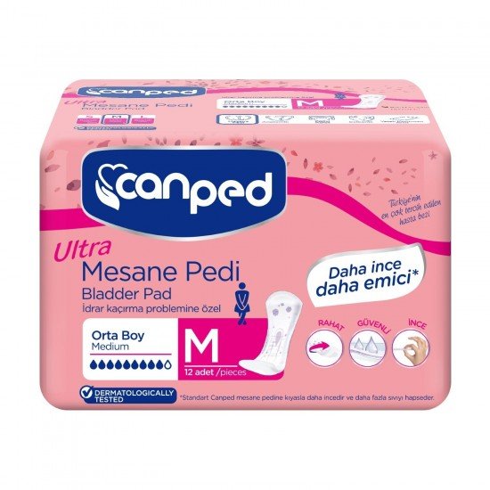 Canped Ultra Mesane Pedi Orta M 12 Adet