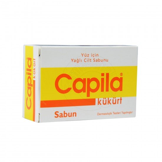 Capila Kükürtlü Sivilce ve Akneye Karşı Sabun 90 Gr Capila Kükürtlü Sivilce ve Akneye Karşı Sabun 90 Gr
