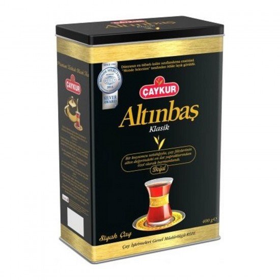 Çaykur Altınbaş Teneke Kutu Çay 400 gr