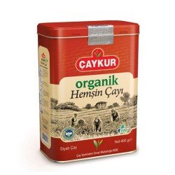 Çaykur Organik Hemşin Çay Teneke Kutu 400 gr Çaykur Organik Hemşin Çay Teneke Kutu 400 gr