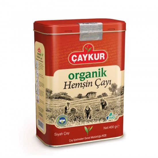 Çaykur Organik Hemşin Çay Teneke Kutu 400 gr