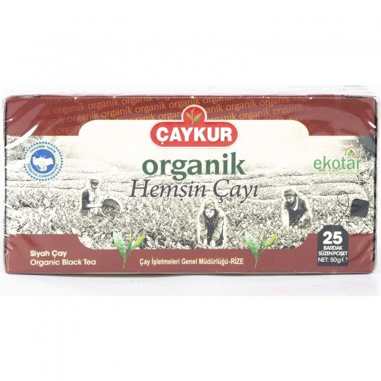 Çaykur Organik Hemşin Çayı Süzen Bardak Poşet 50 Gr 25 Adet