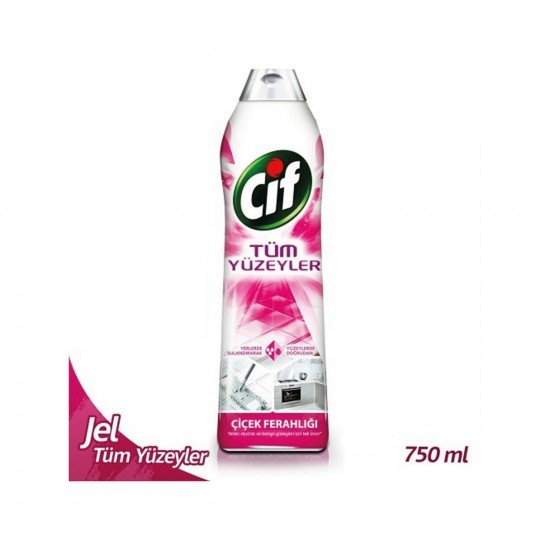 Cif Jel Tüm Yüzeyler Çiçek Ferahlığı 750 ML