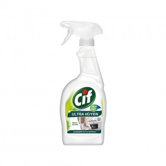 Cif Sprey Her Yer Ultra Hijyen Çamaşır Suyu Katkılı 750 ML