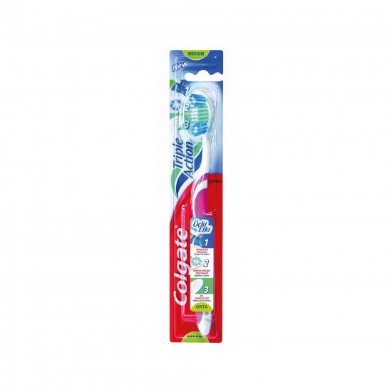 Colgate Üçlü Etki Diş Fırçası Orta / Medium