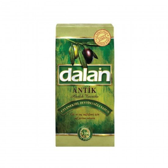 Dalan Antik Zeytin Yağlı Geleneksel Yeşil Kalıp Sabun 5 lİ 180 Gr