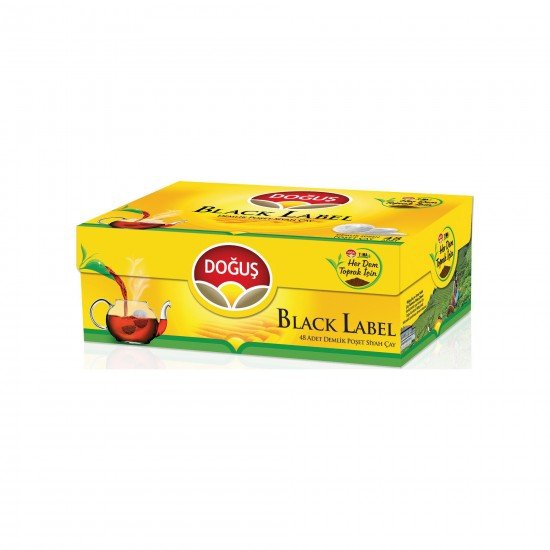 Doğuş Demlik Poşet Çay Black Label 48 Lİ