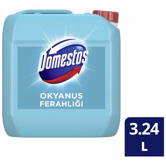 Domestos Okyanus Ferahlığı Yoğun Kıvamlı Çamaşır Suyu 3240 Ml