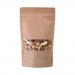 Doypack Dar Pencereli Kraft 13x22x5 Cm Doypack Dar Pencereli Kraft 13x22x5 Cm