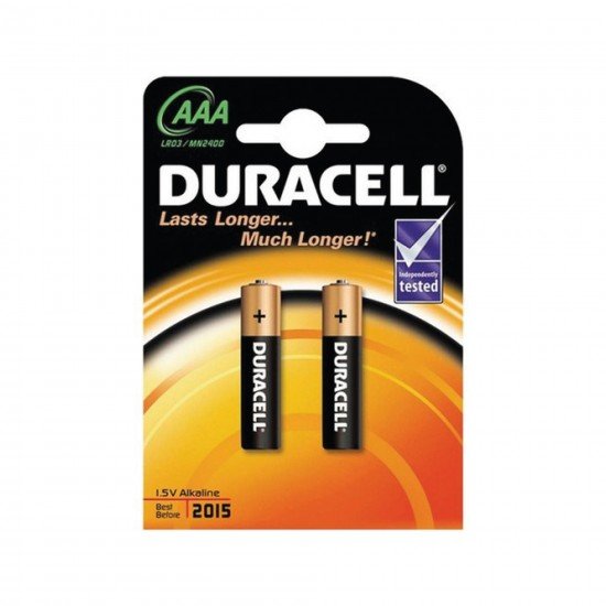 Duracell AAA İnce Pil Paket 2 Lİ