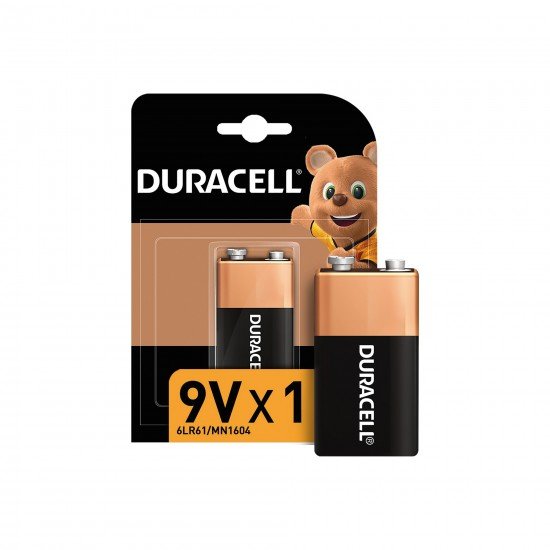 Duracell Alkalin 9 Volt Pil Tekli