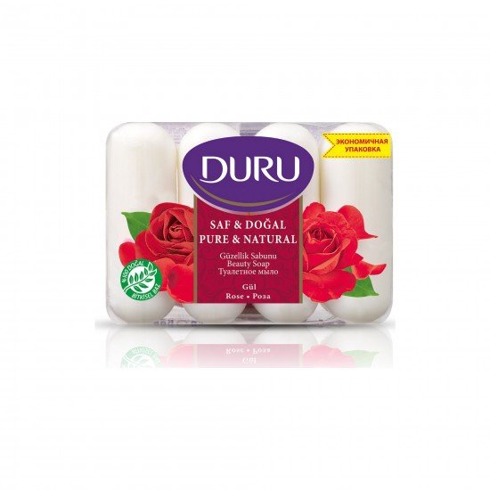 Duru Saf & Doğal Gül Güzellik Sabunu 280 GR