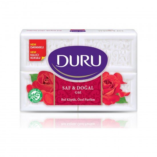 Duru Saf&Doğal Kalıp Sabun Gül 600 GR