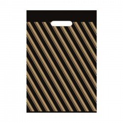 Ecoplast Takviyeli Poşet Çizgili 50X60 No:5 - 50'li Ecoplast Takviyeli Poşet Çizgili 50X60 No:5 - 50'li