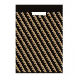 Ecoplast Takviyeli Poşet Çizgili 60X70 No:6 - 50'li Ecoplast Takviyeli Poşet Çizgili 60X70 No:6 - 50'li