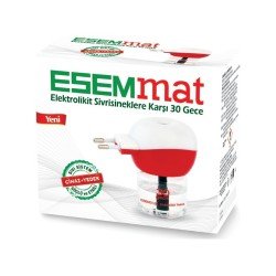 Esemmat Kablosuz Elektrolikit Sivrisineklere Karşı 30 Gece