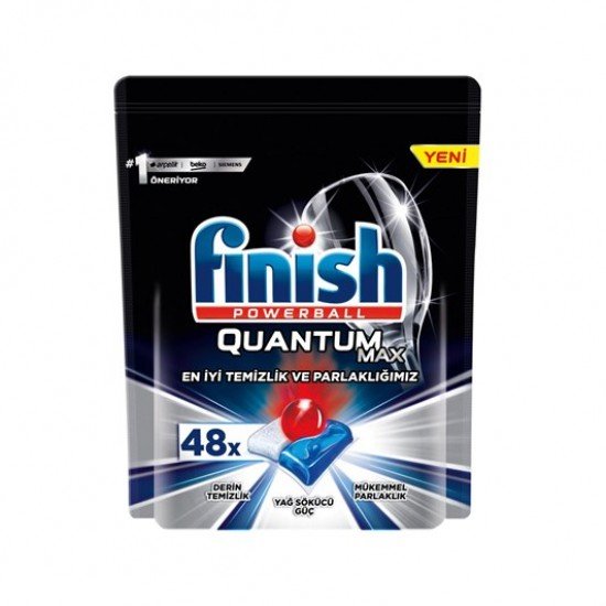 Finish Quantum Max Bulaşık Makinesi Deterjanı 48 Tablet Finish Quantum Max Bulaşık Makinesi Deterjanı 48 Tablet
