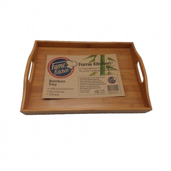 Fame Kitchen Bamboo Servis Tepsi 30x40 Cm