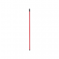 Fırça Sapı Kırmızı Aluminyum Vida Uclu 110 Cm Tekli