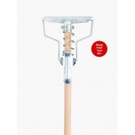 Flora FT793 Ahşap Dar Yaylı Islak Mop Aparatı Flora FT793 Ahşap Dar Yaylı Islak Mop Aparatı