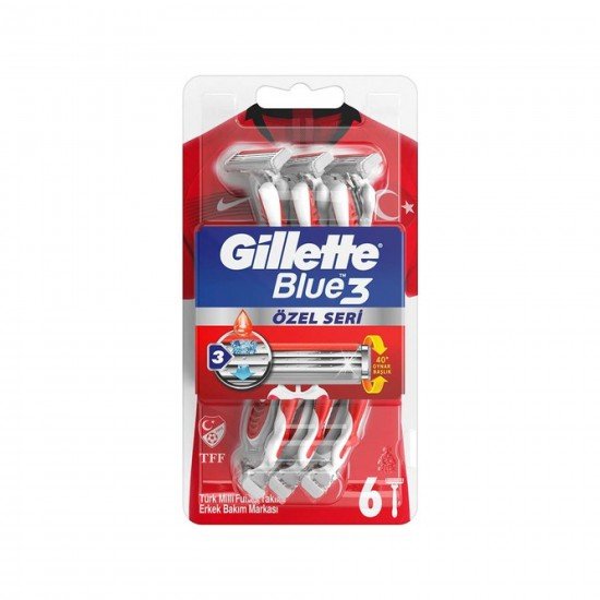 Gillette Blue3 Pride Tıraş Bıçağ  6 LI