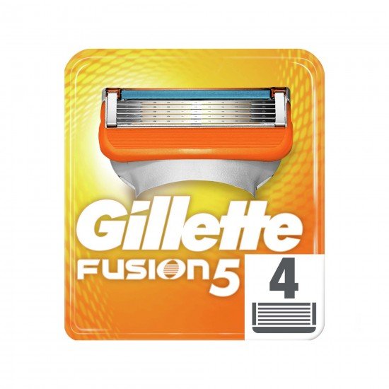 Gillette Fusion Yedek Tıraş Bıçağı 4 LÜ