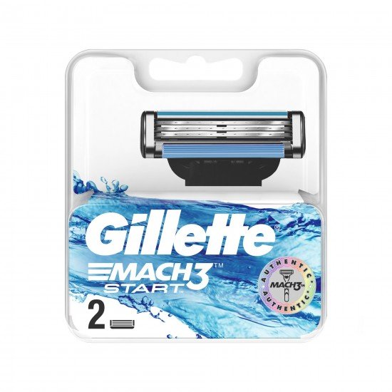 Gillette Mach3 Start Yedek Tıraş Bıçak 2 Lİ