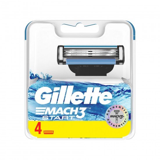 Gillette Mach3 Start Yedek Tıraş Bıçak 4 LÜ