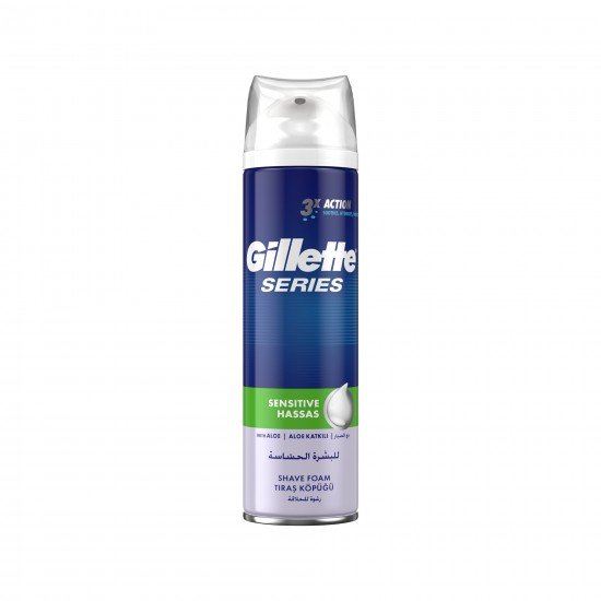 Gillette Series Hassas Tıraş Köpüğü 250 ML