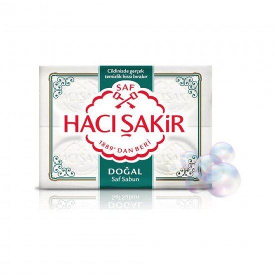 Hacı Şakir Beyaz Sabun 4X200 GR