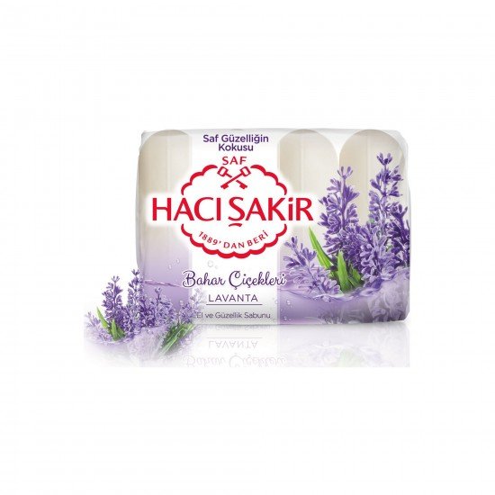 Hacı Şakir Güzellik Sabunu Lavanta 4x70 GR