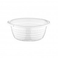 Hobby Life Zümrüt Süzgeçli Badya Yuvarlak Şeffaf 15 Lt