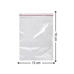 Kilitli Torba Poşet 13 x 16 100'lü Kilitli Torba Poşet 13 x 16 100'lü