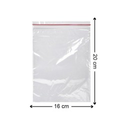 Kilitli Torba Poşet 16 x 20 100'lü Kilitli Torba Poşet 16 x 20 100'lü