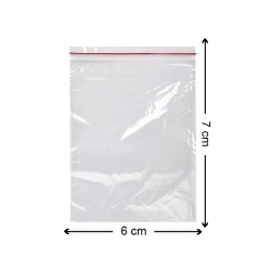 Kilitli Torba Poşet 6 x 7 100'lü Kilitli Torba Poşet 6 x 7 100'lü