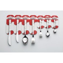 Kısmet Atmaca Çay Kaşığı Askılı 6'lı Kısmet Atmaca Çay Kaşığı Askılı 6'lı