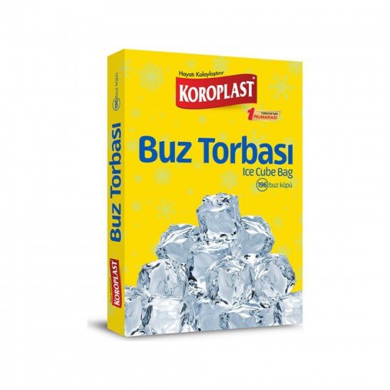 Koroplast Buz Torbası 196 Küp