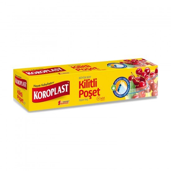 Koroplast Kilitli Poşet 12Li 26*28cm