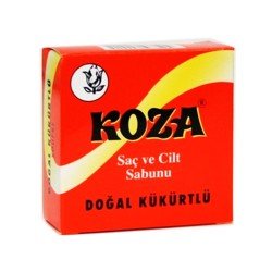 Koza Saç ve Cilt Sabunu Doğal Kükürtlü 100 Gr Koza Saç ve Cilt Sabunu Doğal Kükürtlü 100 Gr