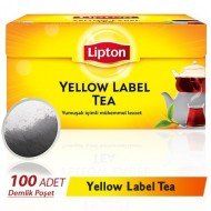 Lipton Yellow Label 3,20 Gr 100 'lü Demlik Poşet Çay Lipton Yellow Label 3,20 Gr 100 'lü Demlik Poşet Çay