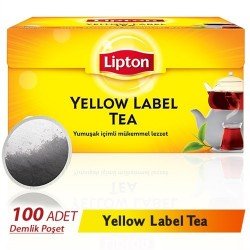 Lipton Yellow Label 3,20 Gr 100 'lü Demlik Poşet Çay Lipton Yellow Label 3,20 Gr 100 'lü Demlik Poşet Çay