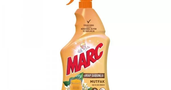 marc mutfak yuzey temizleyici sprey arap sabunlu 750 ml