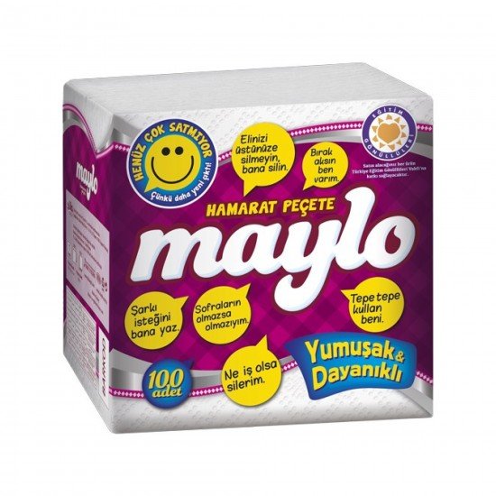 Maylo Tombul Peçete 30X30 100lü