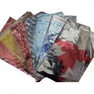Metalize Poşet Yapışkanlı Hediye Paketi 30x45 Cm 100'lü Metalize Poşet Yapışkanlı Hediye Paketi 30x45 Cm 100'lü