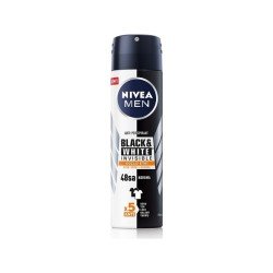 Nıvea Men Black & white Invısıble Güçlü Etki Erkek Sprey Deodorant 150 Ml